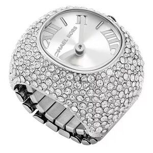Women's Crystal Rylee Two-Hand Pave Stainless Steel Crystal Watch